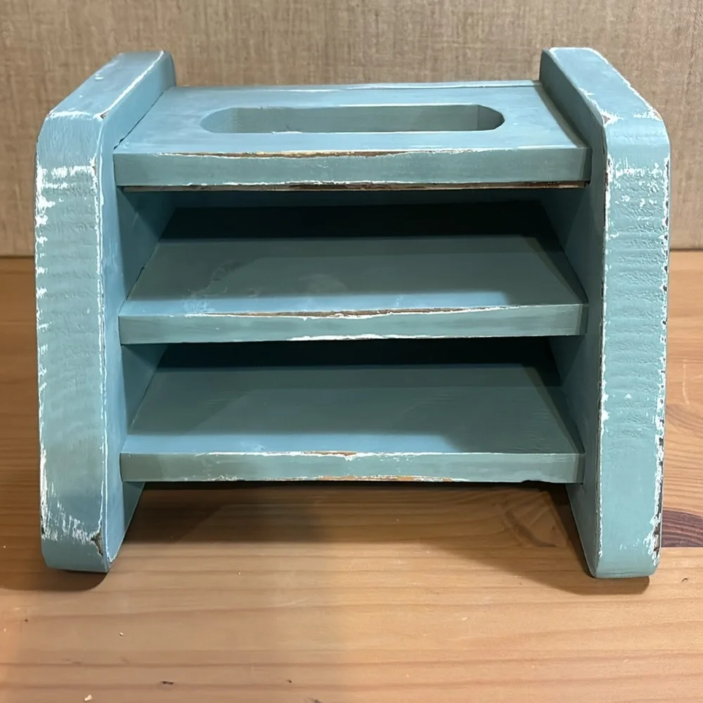 Boho Wood Organizer - Picture 12 of 14